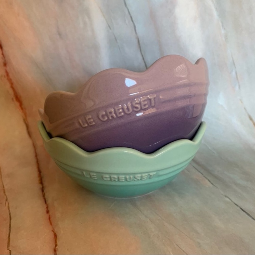 Le Creuset Frill Bowl set of 2